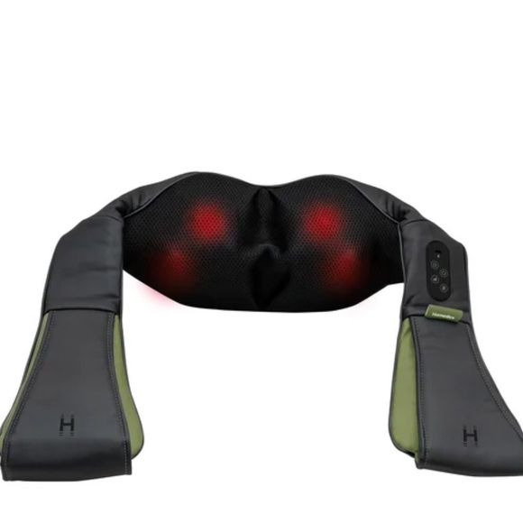 New Rechargeable Neck and Shoulder Massager - Shiatsu with Heat - Cordless - Picture 3 of 5